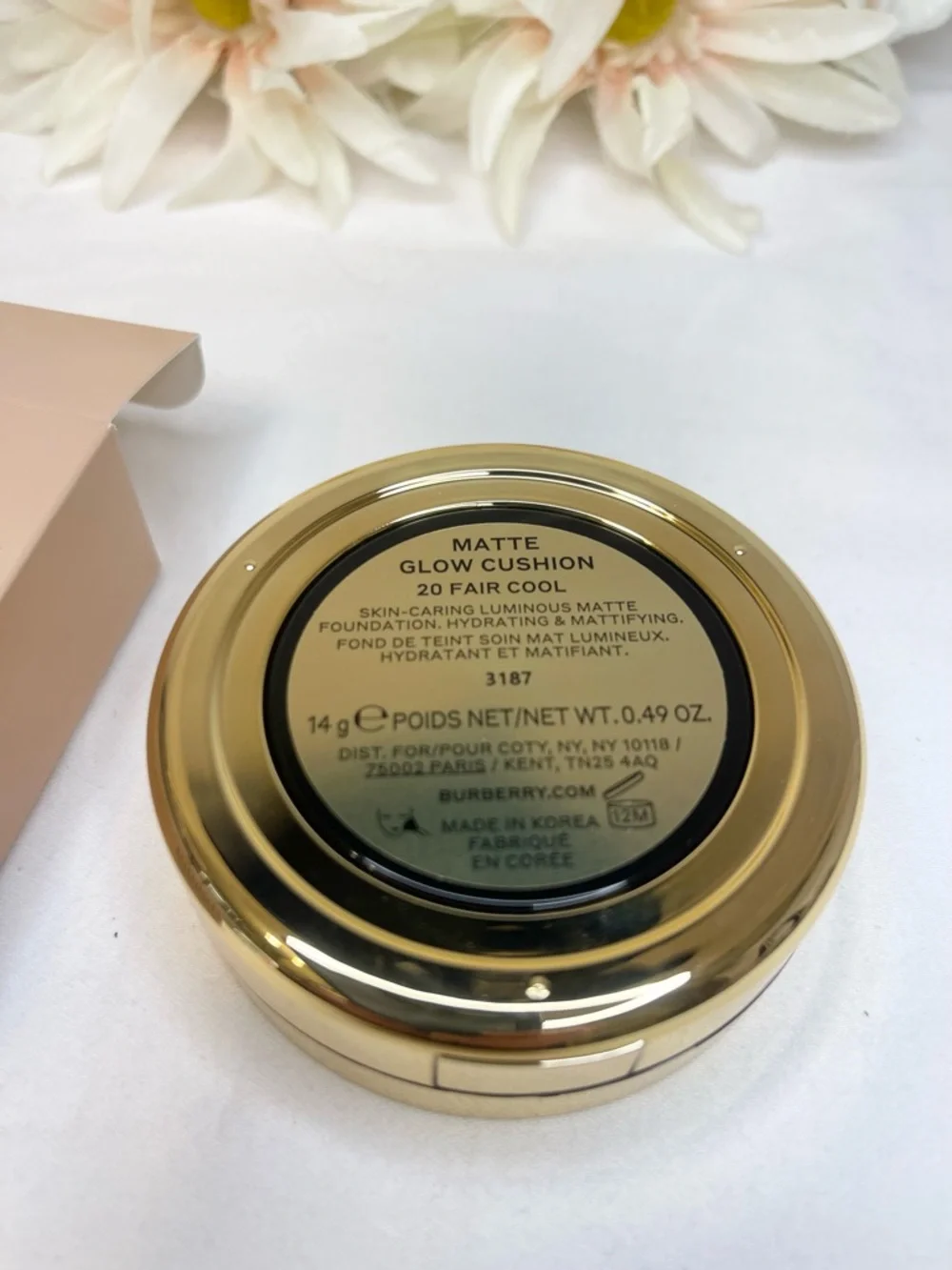 Burberry Matte Glow Cushion Compact Foundation 20 Fair Cool